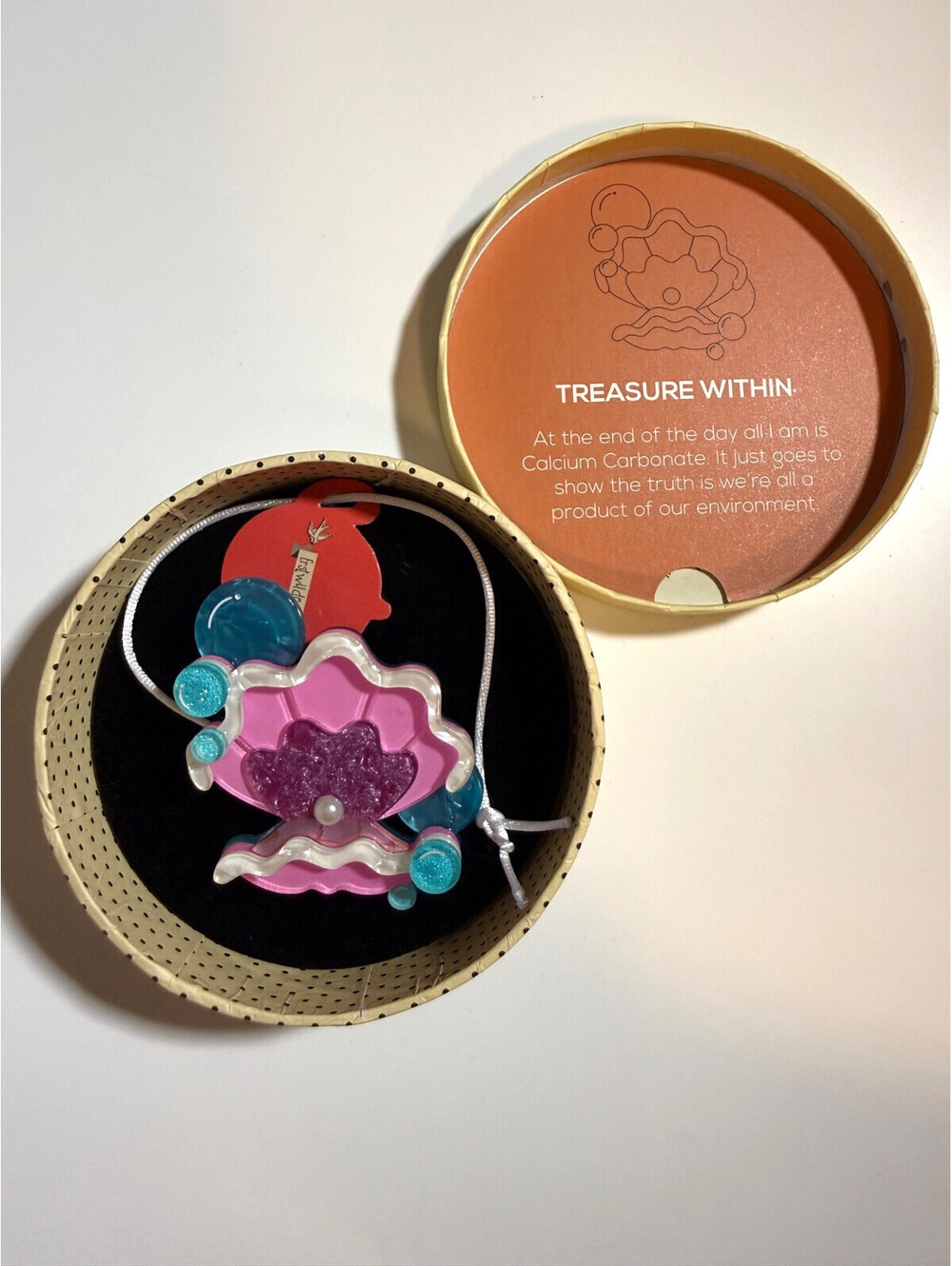 Treasure Within Brooch - Erstwilder Fan Favourites 2020 Oyster Pearl Ocean Pin